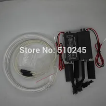 1 setX GOOD quality 2*146MM+2*131MM CCFL Angel Eyes kit ring White blue Halo Ring For E46 NON projector