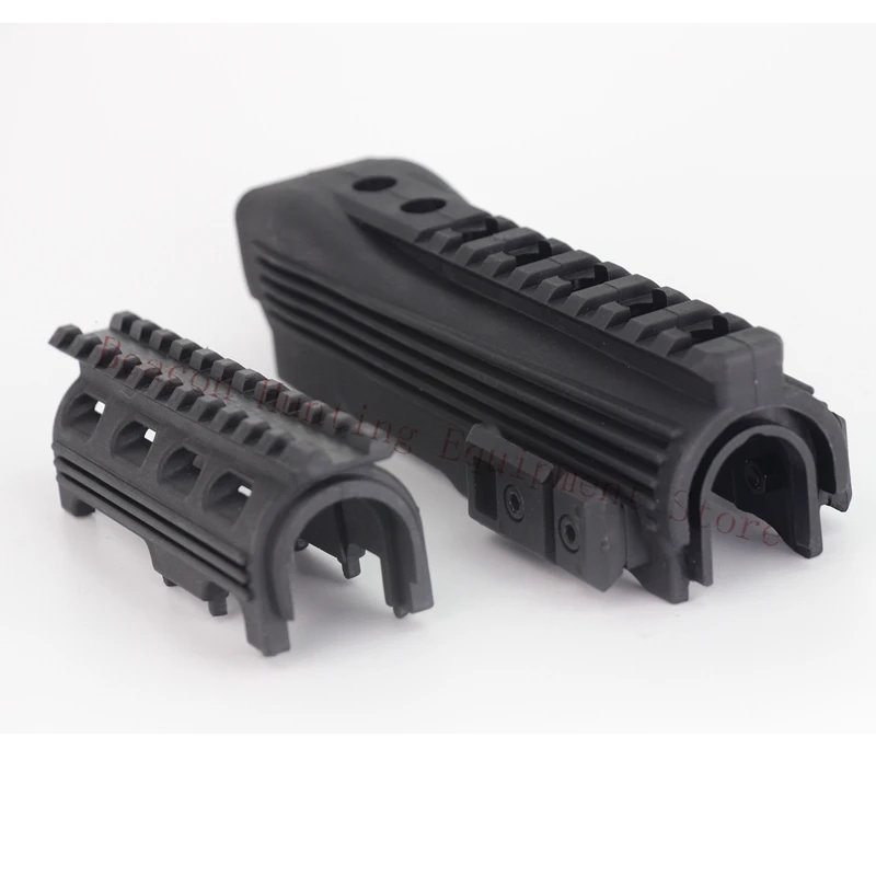 حار أسود الملحقات التكتيكية بندقية صيد بندقية الادسنس جير shoot ak 47 سترايك البوليمر handguard العلوي السفلي picatinny