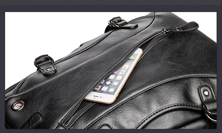 Мужской рюкзак 2019 новые модные мужские дорожные рюкзаки из искусственной кожи высокой емкости деловая сумка студенческий
