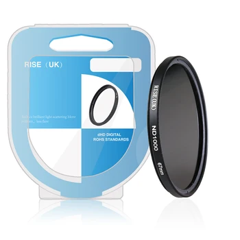 

freeshipping RISE(UK) 67mm slim Neutral density ND ND1000 filter for digital camera lens DV