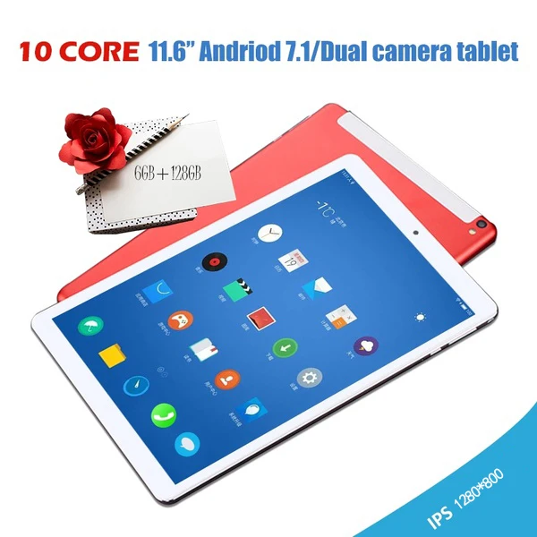 

2019 android tablet Andriod 7.1 Ten Core 1280*800 IPS Screen Dual SIM 4G Phone Tablet PC WIFI RAM+16/64/128G ROM Tablet