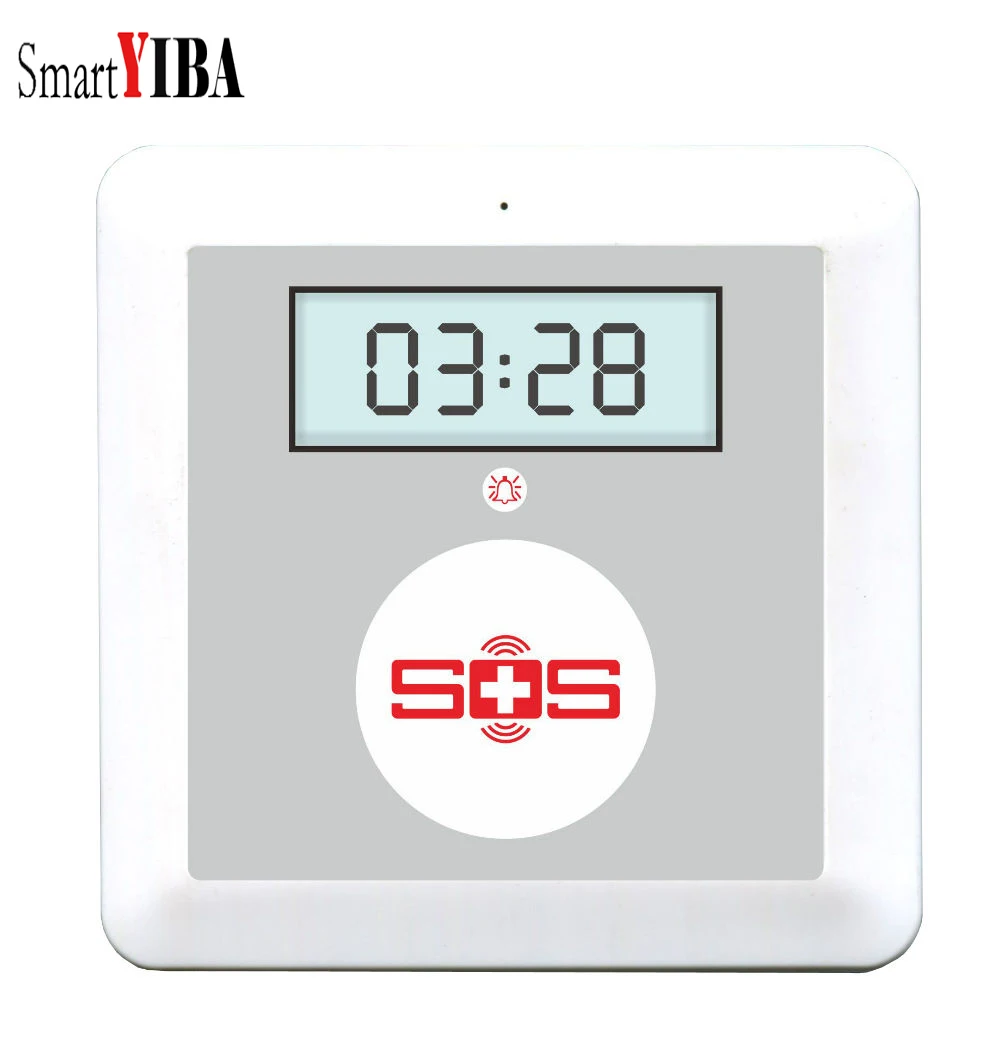 

SmartYIBA APP Remote Control Senior Telecare Wireless GSM SMS Home Security Alarm System Emergency SOS Call For Elderly Care