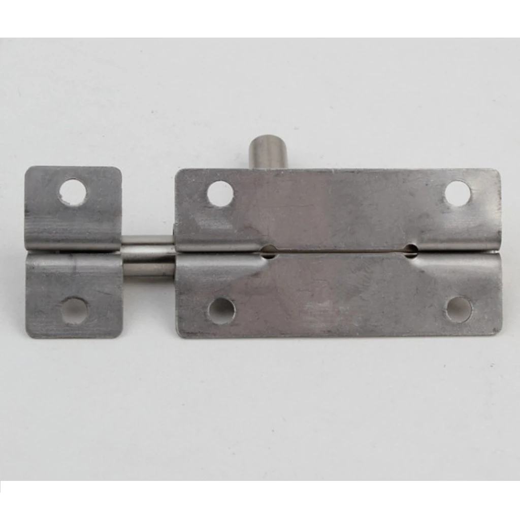 Stainless Steel Door Bolts Security Door Guard Flush Latch Slide Bolt Lock Hardware