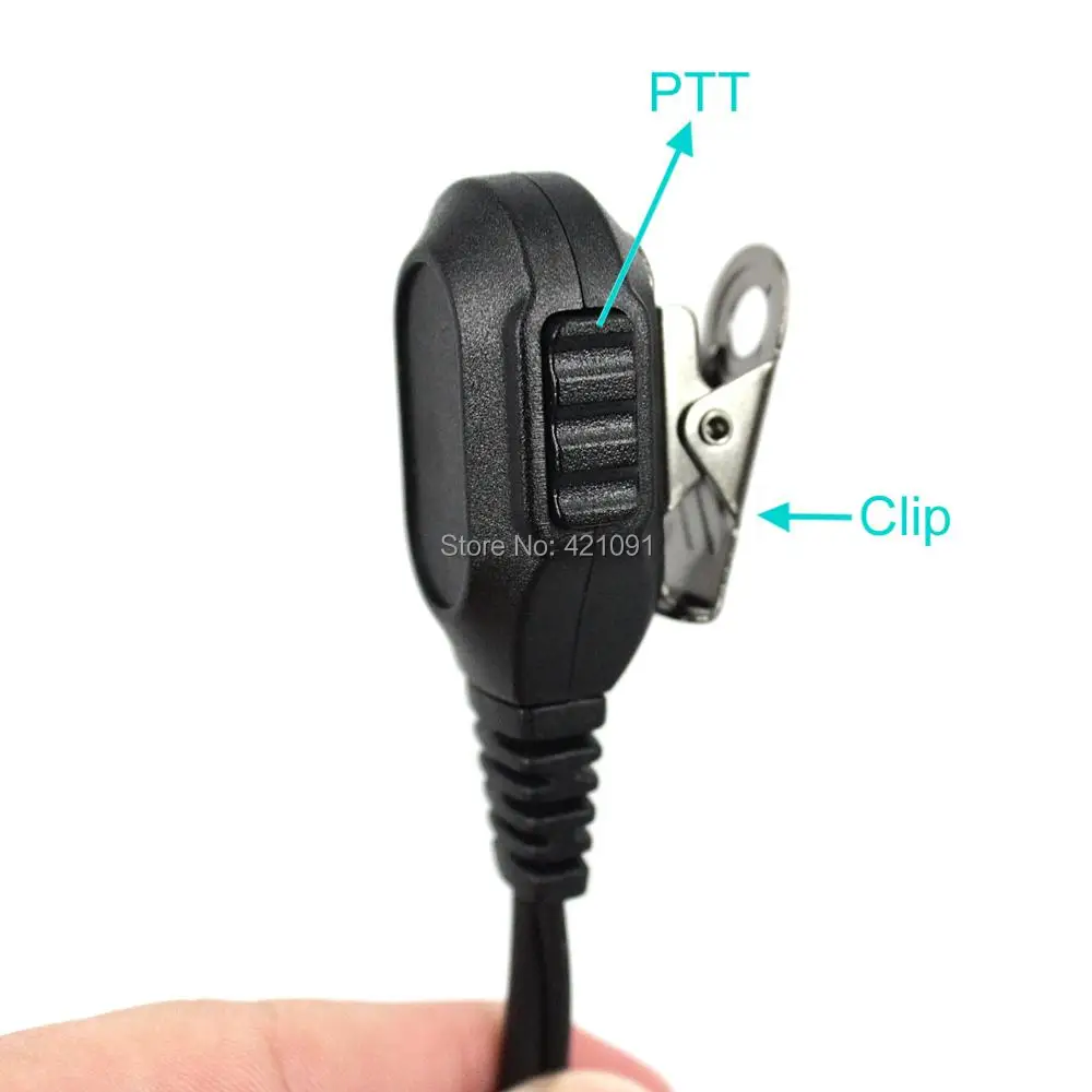 Earpiece Microphone for HYT Hytera TC-700 7_0028