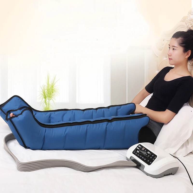 Air Compression Foot Massager Vibration Infrared Therapy Leg Massager Arm Waist Massage Air Wraps Relax Ankle Pain Relief