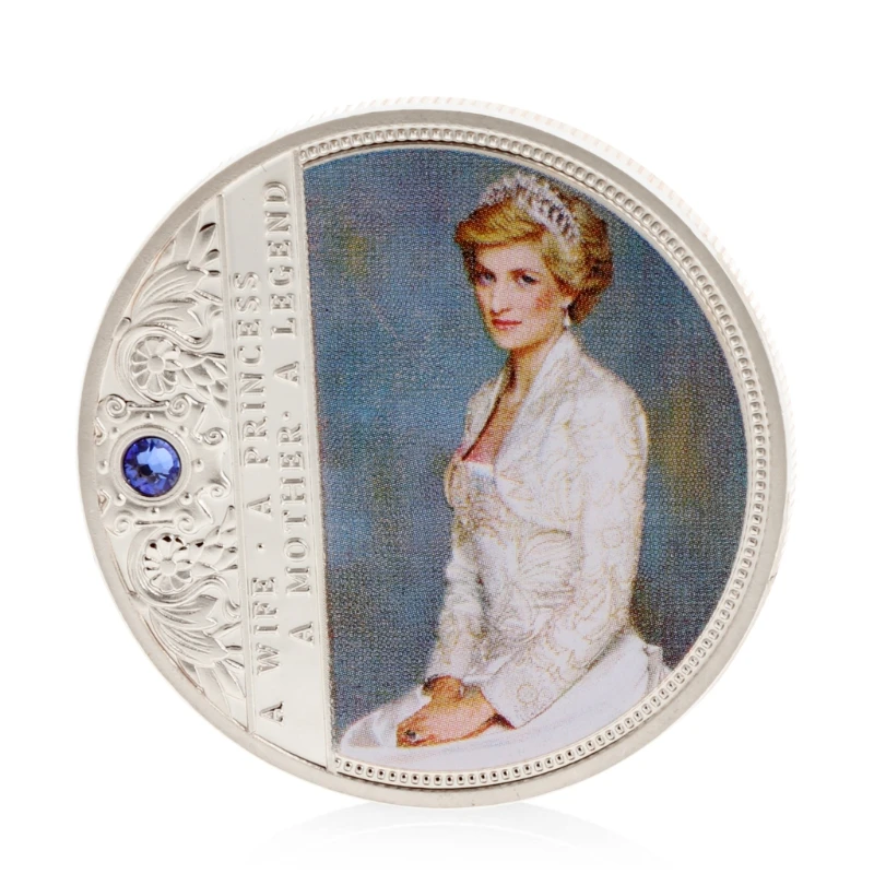 Диана памятная монета Медь коллекция подарок Souvenior памяти с цинковый сплав сувенир Книги по искусству коллекционные украшения подарок
