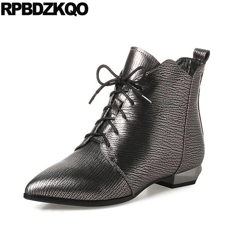 designer flat booties