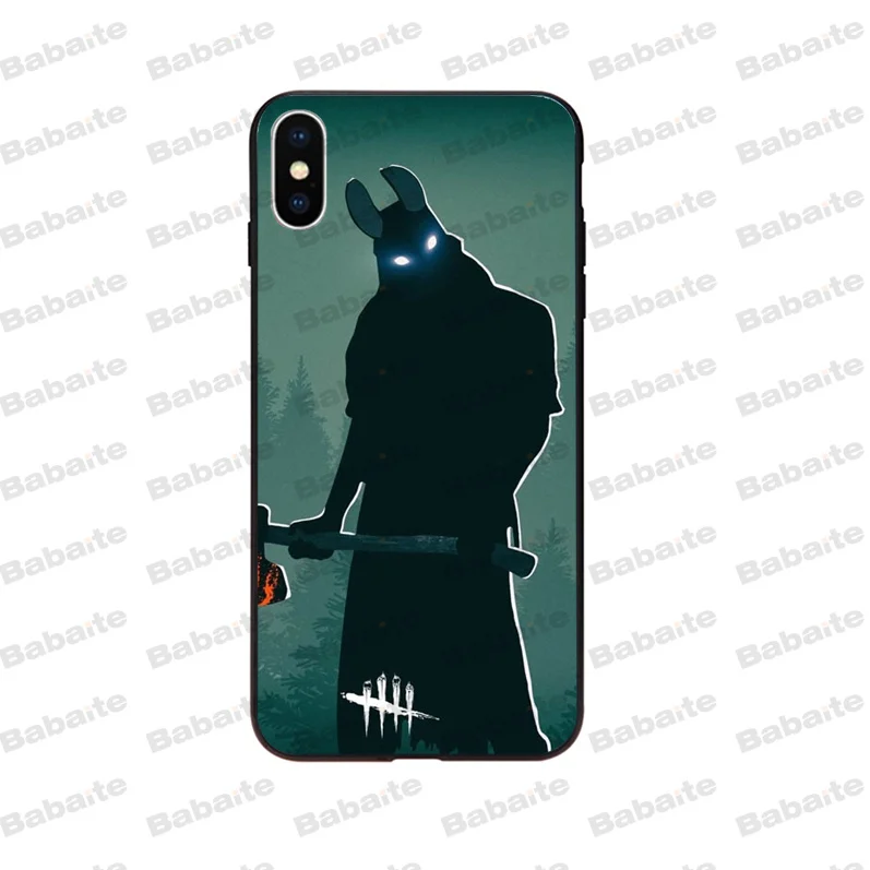 Мягкий силиконовый черный чехол для телефона Babaite Dead by Daylight Apple iPhone 8 7 6 6S Plus X XS MAX 5 5S