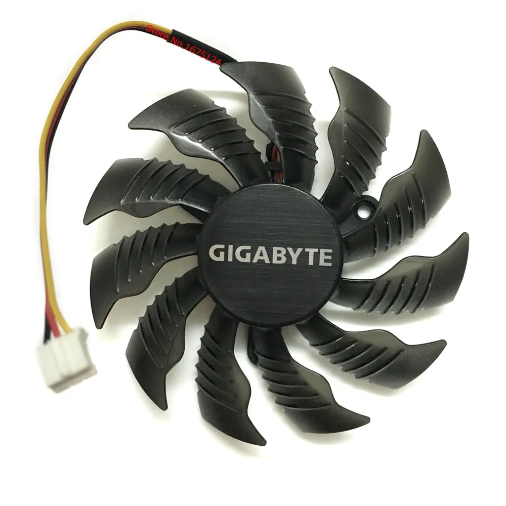 GPU VGA охлаждающий вентилятор для GIGABYTE R7 360 2 Гб GTX960 GTX 970 MINI ITX Видеокарта охлаждения