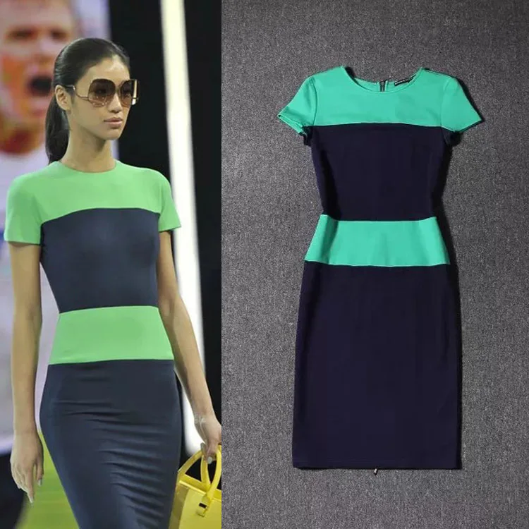 colour block dresses for work