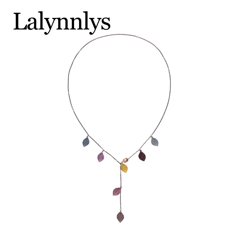 

Lalynnlys Bohemian Statement Leaf Long Necklace For Women Girls Resin Necklaces Party Wedding Jewelry Gifts Wholesale N69031