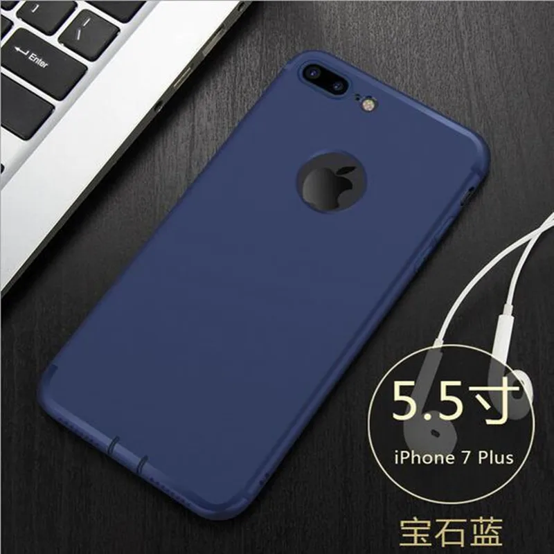 Роскошный Матовый Мягкий силиконовый чехол для iPhone 6 чехлы 6s Plus 5 5S S полное