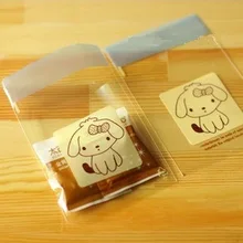 10x10+ 3 см,, 100 шт/партия ручная упаковка мыла мешок подарок собаки/печенье сумки