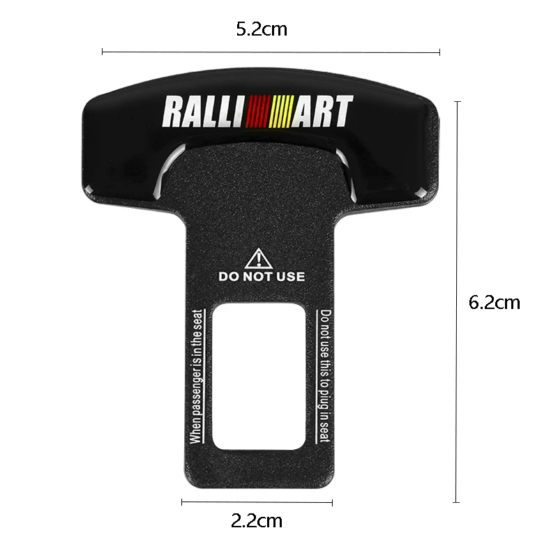 Качественный цинковый сплав Зажим для ремня безопасности автомобиля пробка на ремне для Mitsubishi RalliArt Lancer Rally Art 10 Asx автомобильные эмблемы аксессуары