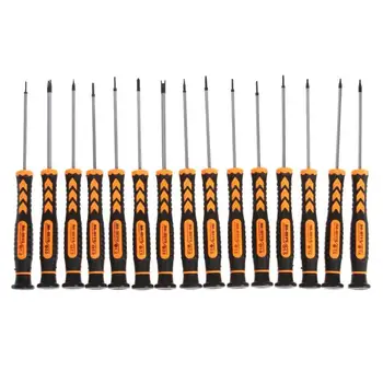 

15pcs Multi-function Screwdriver Kit Manual Maintenance Repairing Tools Set E5M1