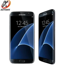 Unique New Verizon Model Samsung Galaxy S7 Edge G935V Cellular Telephone 5.5″ Quad Core 4GB RAM 32GB ROM 12MP Android Good Telephone