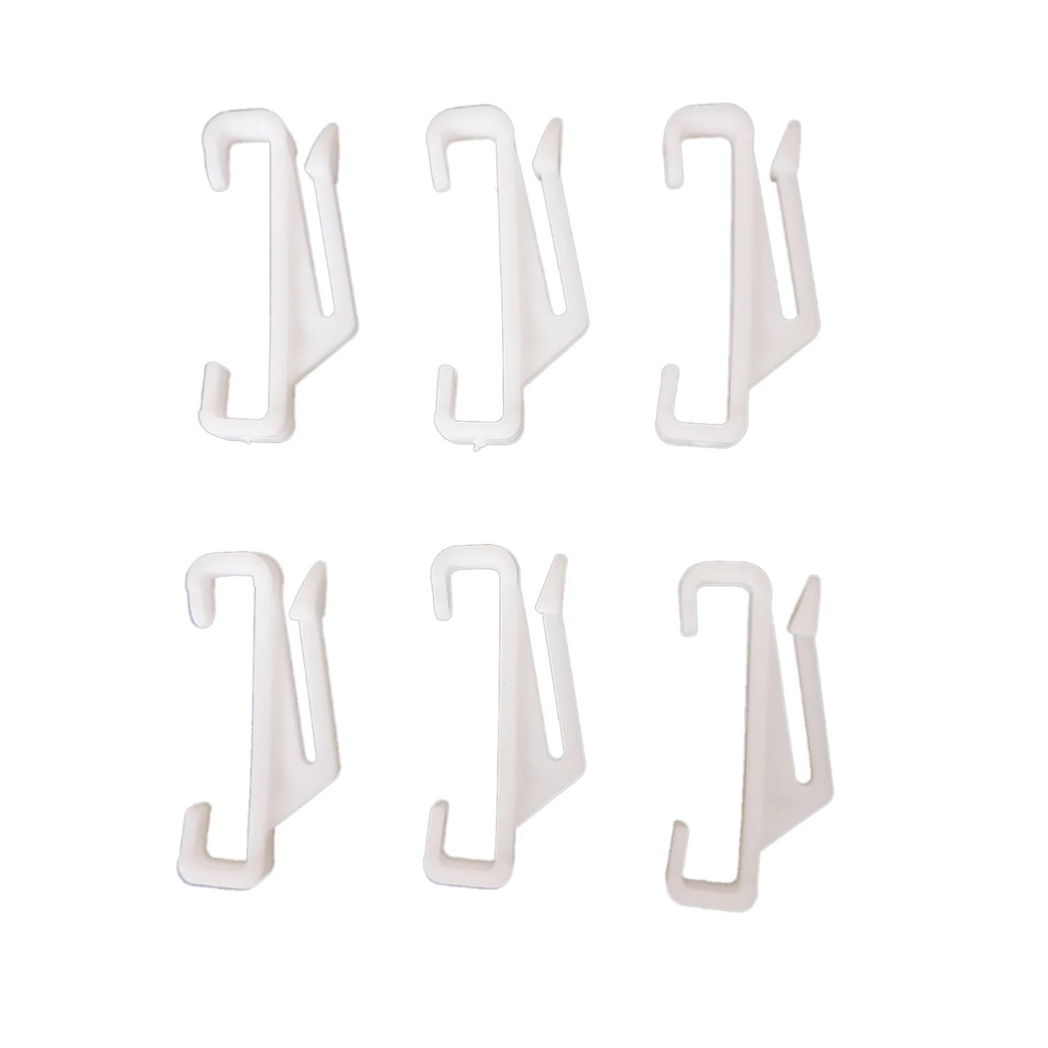 40/80 шт. Крючки планеры для штор с крепким зажимом Integra легко