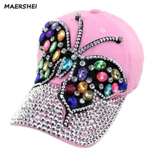 MAERSHEI Женская бейсбольная Кепка Snapback женская модная повседневная Кепка черная розовая ковбойская шляпа для девочек в стиле хип-хоп