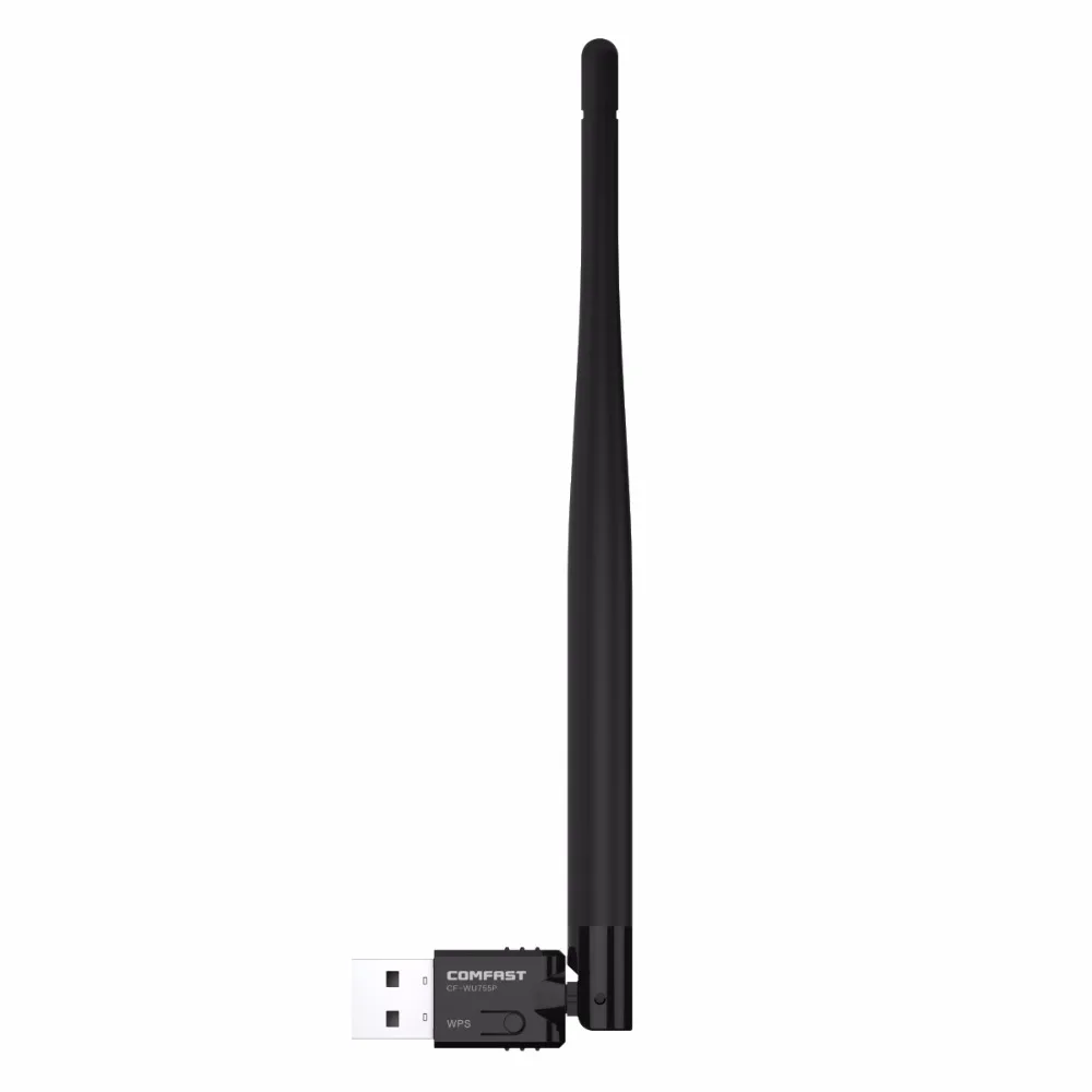 Comfast CF-WU755P 150 Мбит/с USB WiFi беспроводная сетевая карта RTL8188EUS 802,11 b/g/n LAN адаптер 5dbi Wi fi антенна адаптер wifi