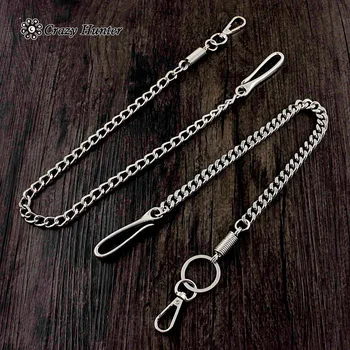 

Bling High Quality Metal Wallet Chain Pants Keychain