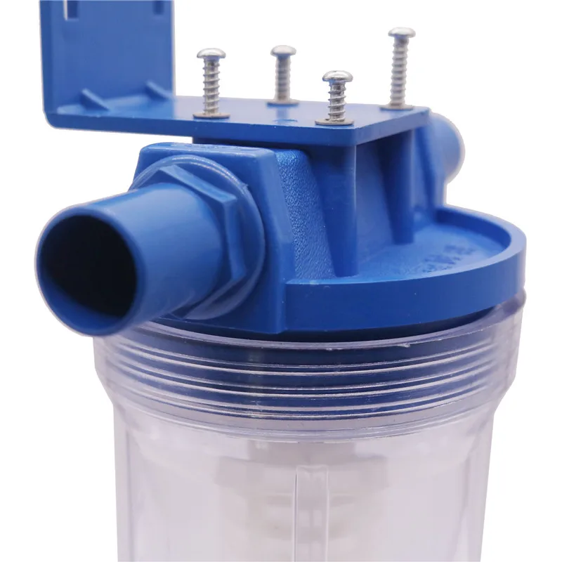 1 Pcs Family Garden Plastic Blue Poultry Pet Products Farm Animal Feed Veterinary Reproduction Filter Water Supply Equipment