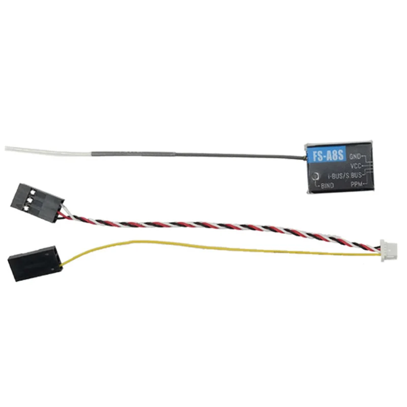 Мини приемник Flysky FS A8S 2 4G 8CH с PPM i BUS SBUS совместимый Turnigy Evolution i6 i6S I6X для FPV гоночного