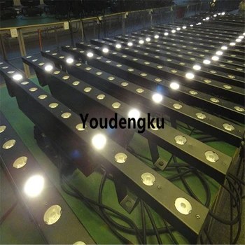 

8 pieces Professional dj bar beam 14pcs 5w warm ehite yellow wall wash led matrix blinder light