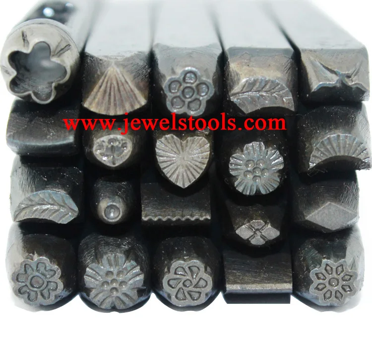 

Metal Jewelry Tools Carved Flower Temporarily Small Jewelry Anvil Golden Chisel Equipment for DIY Hand-carved Goldsmith Tools
