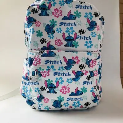 30cm Lilo Stitch Plush Backpack Kawaii Padded Bag Girl Wallet B chuangze