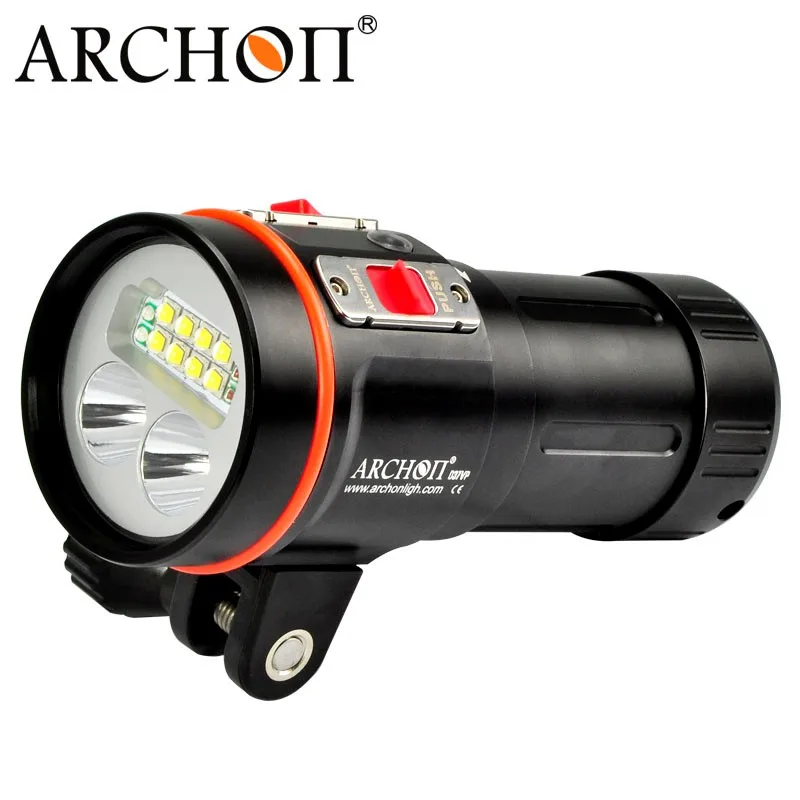 DHL ARCHON D37VP 100 м подводный фонарик 5200 люмен 8 * CREE XM-L2 + 2 * CREE XP-E + 2 * UV + 2 * CREE XM-L2