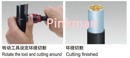 Нож для зачистки кабеля 25 мм Comm/ПВХ/LV|cable stripper|stripping knifecable stripping knife |