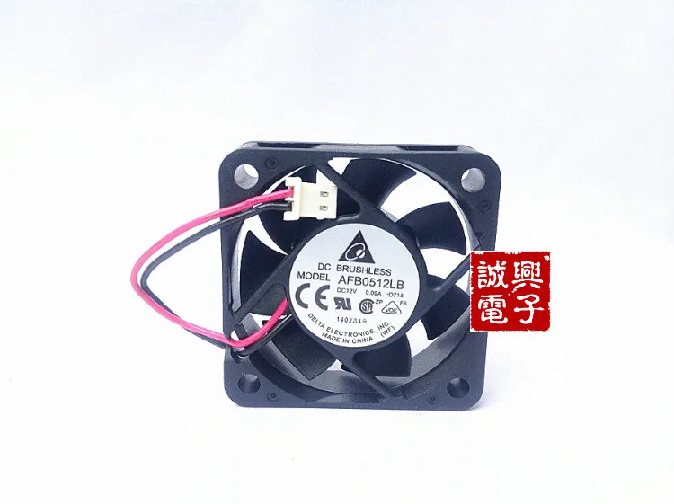 

For Delta afb0512lb-d714 5015 12v 0.09a 5cm silent cooling fan
