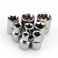 8pcs 3/8" torx star socket set e type E8 E10 E11 E12 E14 E16 E18 E20 hand repair tools 2