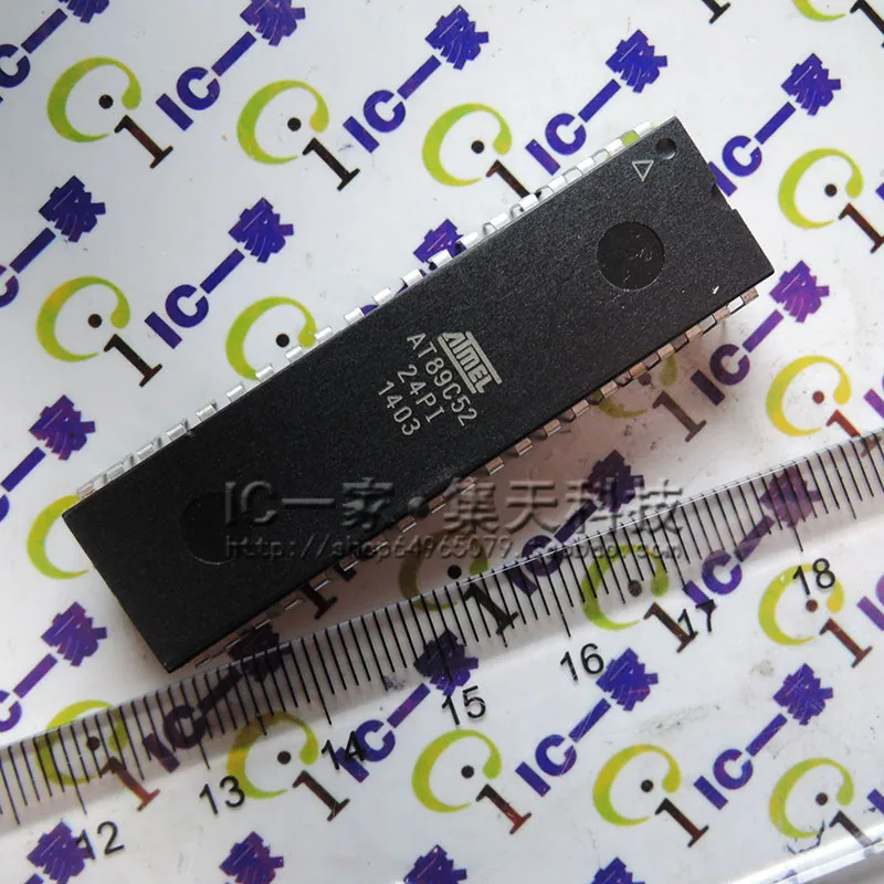20 ШТ. AT89C52-24PU AT89C52-24PI новый оригинальный DIP40 место |