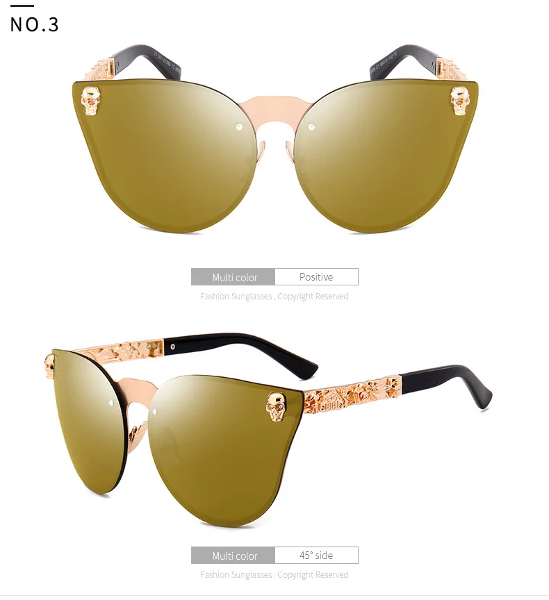 Фу E негабаритных без оправы роскошные Для женщин Для мужчин солнцезащитные очки модные Брендовая Дизайнерская обувь UV400 Розовая леди, женские солнцезащитные очки, металлическая рамка