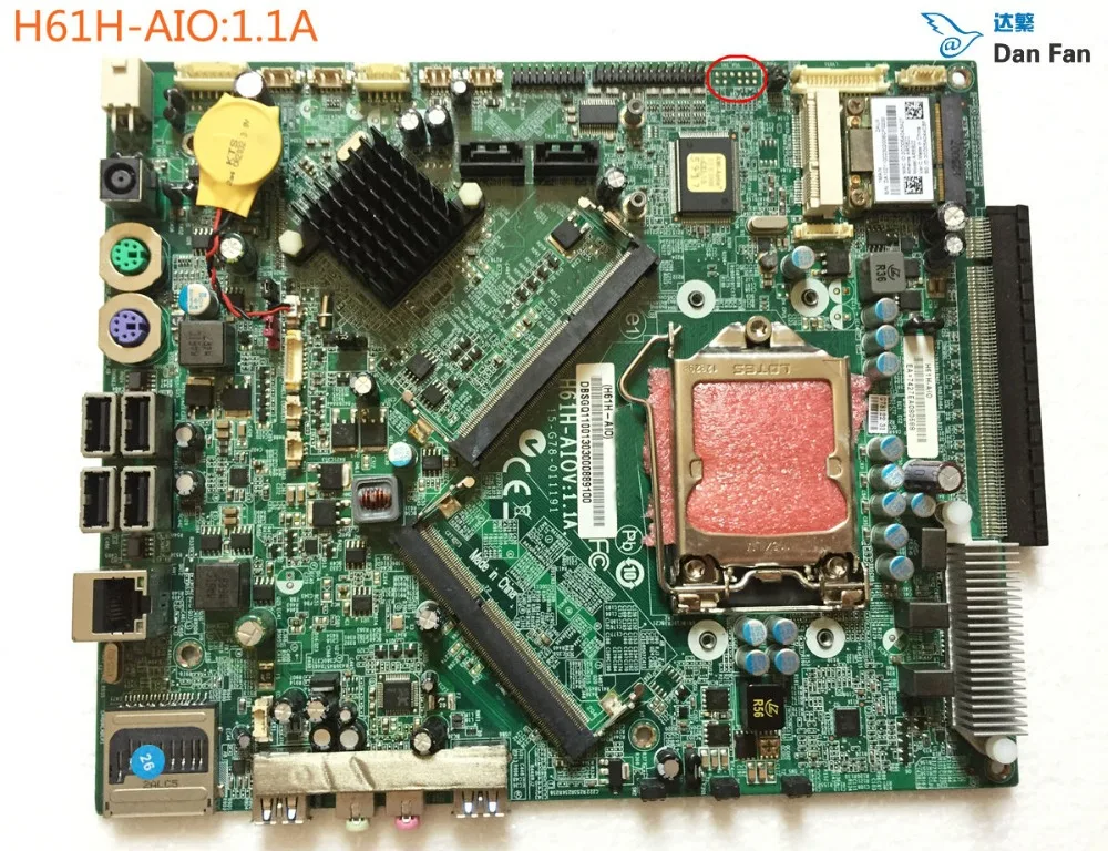 Материнская плата DBSGQ11001 для ACER Z1620 Z3620 материнская AIO: системная 1.1A