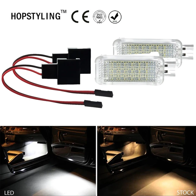 2 Piezas Libre De Error 18smd De Cortes 237 A Led Guante Caja
