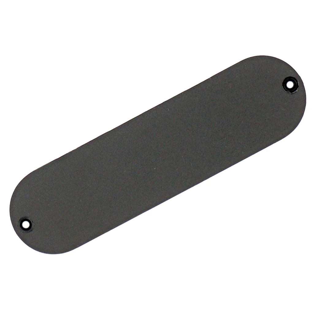 1x Electric Guitar Accessory Back Plate Cavity Switch Cover Back Cover Black