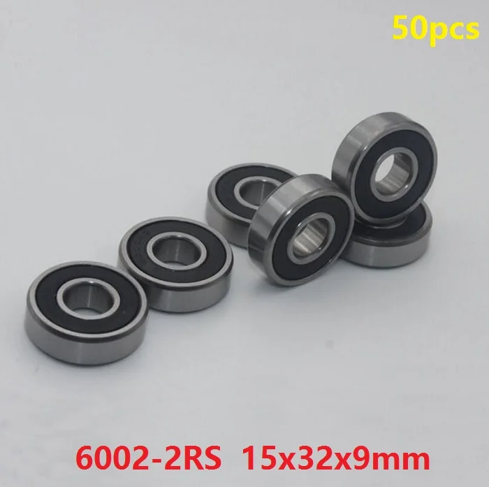 50pcs-lot-6002rs-6002-2rs-6002-2rs-rs-bearing-15-32-9mm-deep-groove-ball-bearing-double-rubber-sealed-15x32x9mm