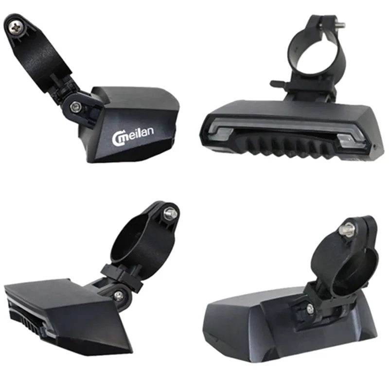 Perfect Bicycle led Front Light Meilan X1 Taillight X5 set Laser taillight Wireless Remote Control Real light Meilan X1 cycling lamp 4