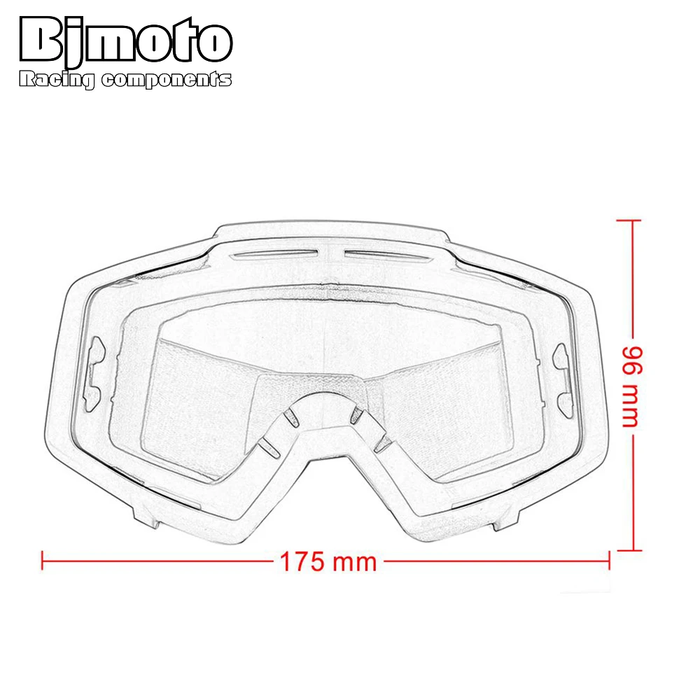 BJMOTO гибкие лыжные очки для взрослых 3 слоя пены защита от запотевания УФ лучей