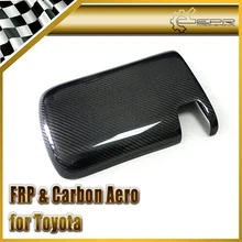 Автомобиль-Стайлинг для Toyota MK4 Supra углерода Волокно консоли крышки rhd волокна центр Управление отделкой