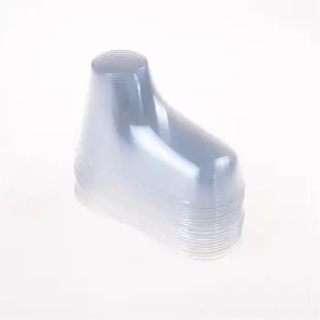 

20 pcs Shoe Packaging Plastic Foot Model Sock Molds Paste Extrusion Booties Mould Wholesale Display Gift Baby Fondant