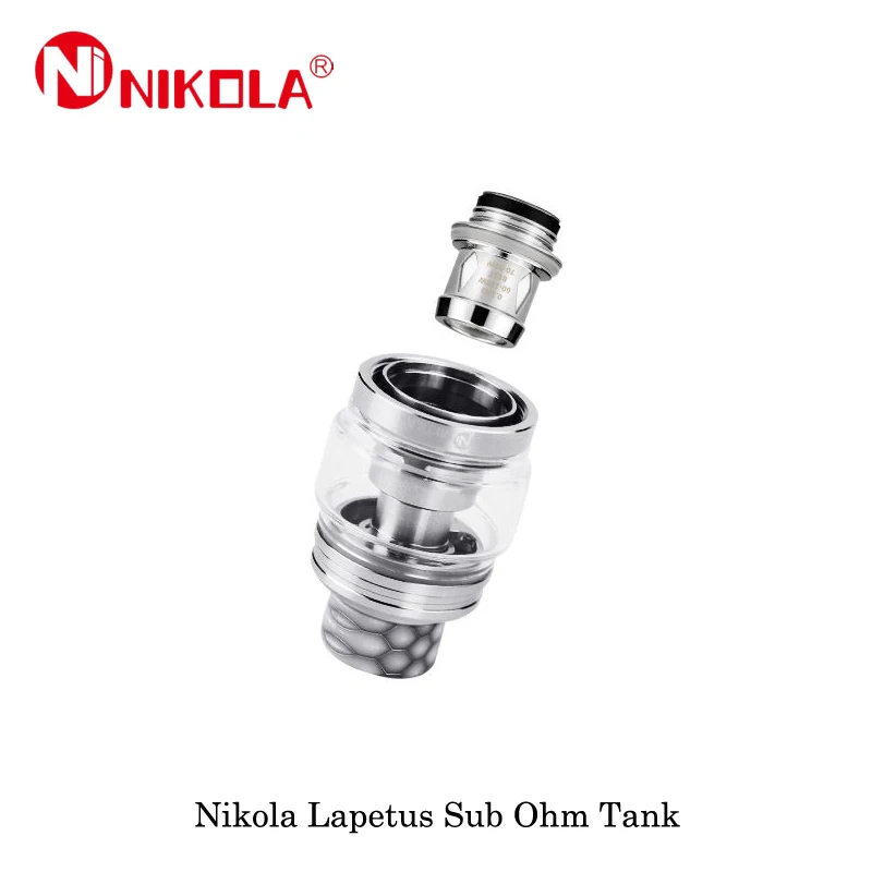 (5 шт./лот) электронные сигареты Nikola Lapetus бак 25 мм 4 5 мл/6 мл емкость 0.18ohm сетка