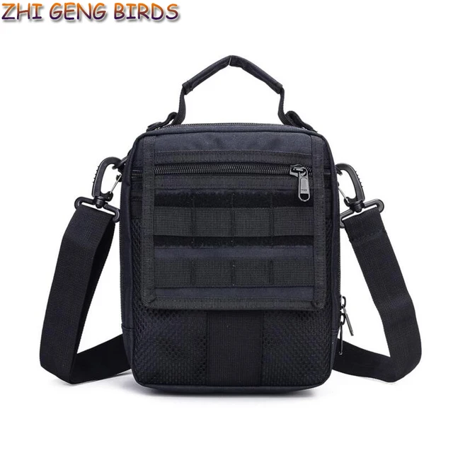 Zhi Geng Birds Waterproof Nylon Small Handbags Men Shoulder Waterproof Nylon Small Handbags Men Shoulder Messenger Bag Tactics Camouflage Military Bags