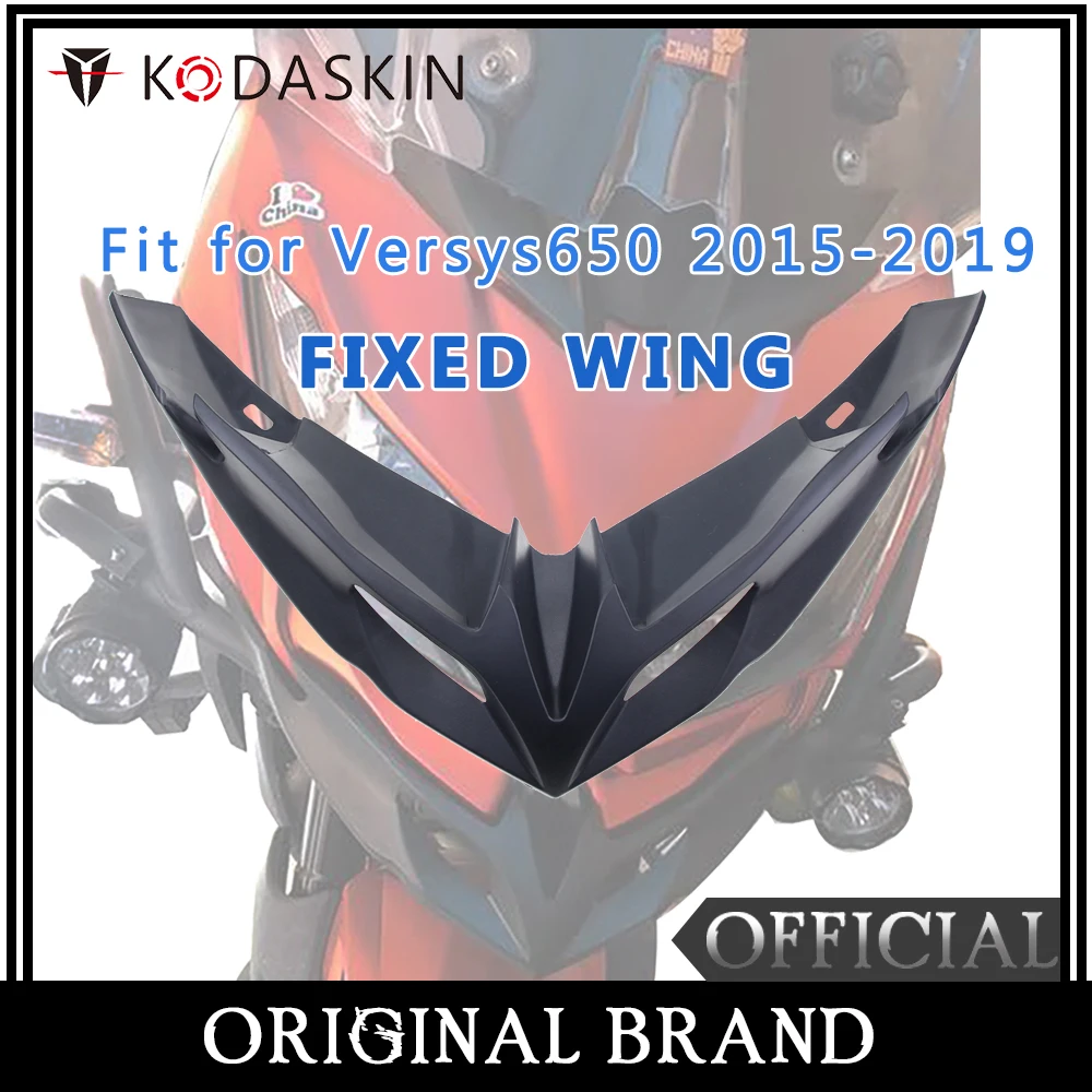 

KODASKIN Headlight Windscreen Center Cowl Panel Fairing for Kawasaki Versys650 2015-2019
