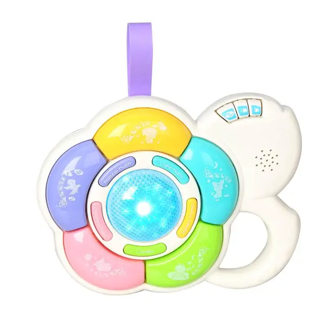 Baby Music Box Musical Toys Sleepy Lullaby Toddler Toy with Light Music