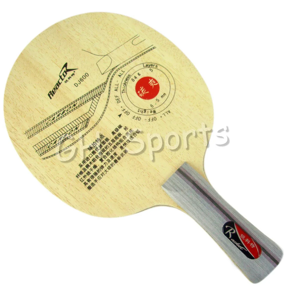 

Reactor DJ600 Attack Plus Loop OFF+Table Tennis Blade for Ping Pong Racket