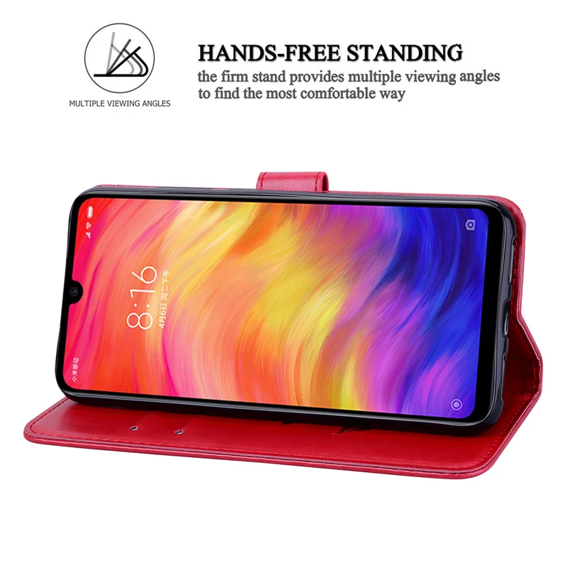 Кожаный чехол книжка для Xiaomi Redmi Note 7 6 5 4 Global 4X 5A Prime GO Pro 6A Plus 5X 3S S2 Mi A2 Lite A1 F1|Бамперы| |