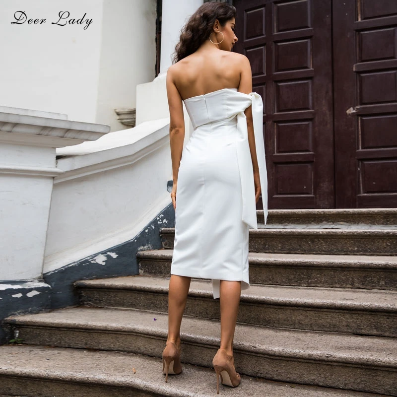 Женское длинное платье с открытыми плечами Белое Облегающее HL лето 2019|dress for|ladies